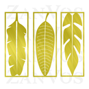 Leaf Set Wall Art V1