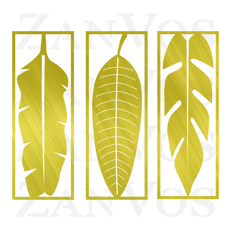 Leaf Set Wall Art V1