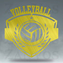 Volleyball Monogram
