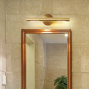 GobekUsa Gold 2-Head Tube Vanity Light | Simple Metal Bathroom Wall Sconce
