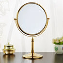 GobekUsa Adjustable Wall Mounted Cosmetic Mirror 1X/3X Magnification 2-Face Bathroom Mirror