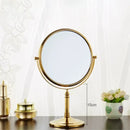 GobekUsa Adjustable Wall Mounted Cosmetic Mirror 1X/3X Magnification 2-Face Bathroom Mirror