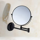 GobekUsa Adjustable Wall Mounted Cosmetic Mirror 1X/3X Magnification 2-Face Bathroom Mirror