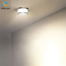 Gold and frosted crystal led ceiling lamp for living room by Decorbites