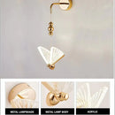 GobekUsa Nordic Butterfly Led Wall Light for Bedroom