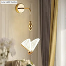 GobekUsa Nordic Butterfly Led Wall Light for Bedroom