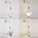 GobekUsa Nordic Butterfly Led Wall Light for Bedroom