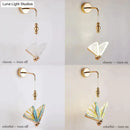 GobekUsa Nordic Butterfly Led Wall Light for Bedroom