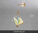 GobekUsa Nordic Butterfly Led Wall Light for Bedroom