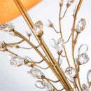 GobekUsa Crystal Branch LED Desk Lamp for Home Bedroom