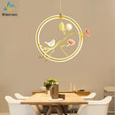 GobekUsa Bird LED Chandelier for Bedroom Dining Room.