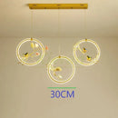GobekUsa Bird LED Chandelier for Bedroom Dining Room.