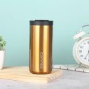 Gold & black insulated espresso cup kitchen thermal travel mug by Decorbites