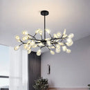 GobekUsa Branch Shape Firefly Ceiling Chandelier G4 Led Lighting Indoor Hanging Lamp
