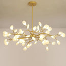 GobekUsa Branch Shape Firefly Ceiling Chandelier G4 Led Lighting Indoor Hanging Lamp