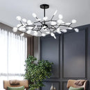 GobekUsa Branch Shape Firefly Ceiling Chandelier G4 Led Lighting Indoor Hanging Lamp