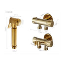 GobekUsa Bidet Faucet Wall Brass Handheld Hygienic Shower Head Sprayer Tap