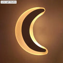 GobekUsa Kids' Cartoon Apple/Leaf/Cat LED Flush Mount Wall Sconce - Small Acrylic Wall Light for Children's Bedroom in White