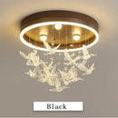 GobekUsa Crystal LED Ceiling Chandelier for Kids' Bedroom