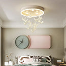 GobekUsa Crystal LED Ceiling Lamp for Kids' Room