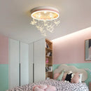 GobekUsa Crystal LED Ceiling Lamp for Kids' Room