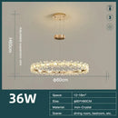 GobekUsa Crystal LED Chandelier for Home Decor & Luxury Lighting