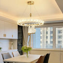 GobekUsa Crystal LED Chandelier for Home Decor & Luxury Lighting