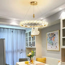 GobekUsa Crystal LED Chandelier for Home Decor & Luxury Lighting
