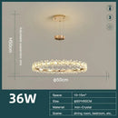 GobekUsa Crystal LED Chandelier for Home Decor & Luxury Lighting