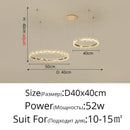 GobekUsa Crystal LED Chandelier for Home Decor & Luxury Lighting