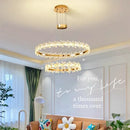 GobekUsa Crystal LED Chandelier for Home Decor & Luxury Lighting