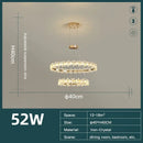 GobekUsa Crystal LED Chandelier for Home Decor & Luxury Lighting
