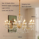 GobekUsa Crystal Chandeliers Light for Living Room and Dining Room