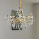 GobekUsa Crystal Chandeliers Light for Living Room and Dining Room