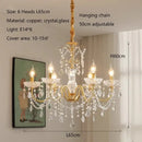 GobekUsa Crystal Chandeliers Light for Living Room and Dining Room