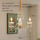 GobekUsa Crystal Chandeliers Light for Living Room and Dining Room