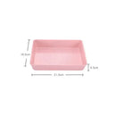 Gold carbon steel cake baking tray set kitchen non stick pan by Decorbites