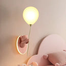 GobekUsa Cartoon Bear Balloon LED Wall Lamp for Children's Room