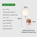GobekUsa Cartoon Bear Balloon LED Wall Lamp for Children's Room