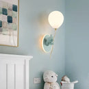 GobekUsa Cartoon Bear Balloon LED Wall Lamp for Children's Room