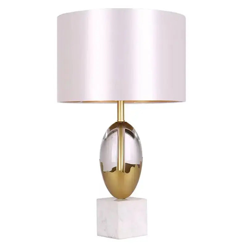 GobekUsa Crystal Fabric Table Lamp: Nordic Design for Bedside, Desk, Living Room & Bedroom, photo 6 of 6