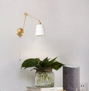 GobekUsa Ceramic LED Wall Lamp with Pull Chain Switch for Stair, Bathroom, Living Room