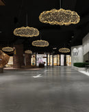 GobekUsa Gold Cloud Pendant Lights for Home and Restaurant