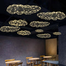 GobekUsa Gold Cloud Pendant Lights for Home and Restaurant