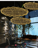 GobekUsa Gold Cloud Pendant Lights for Home and Restaurant