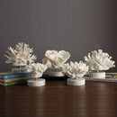 GobekUsa Coral Crystal Tree Glass Vase Metal Frame Resin Ocean Figurines, Home Decor