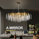 GobekUsa Crystal Ceiling Chandelier for Bedroom and Living Room