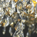 GobekUsa Crystal Circle LED Chandelier for Luxury Living Room Décor