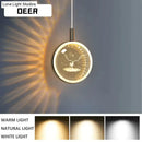 GobekUsa Clara - LED Crystal Glass Ball Pendant Lights for Indoor Lighting