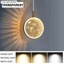 GobekUsa Clara - LED Crystal Glass Ball Pendant Lights for Indoor Lighting